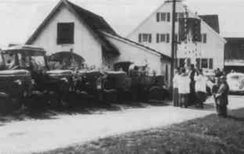 Die 1956 neu gekaufte TS 8